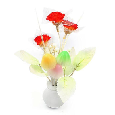 Mushroom Flower Color Changing Night Light